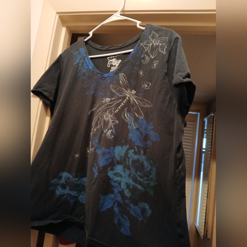 Black Graphic Tee